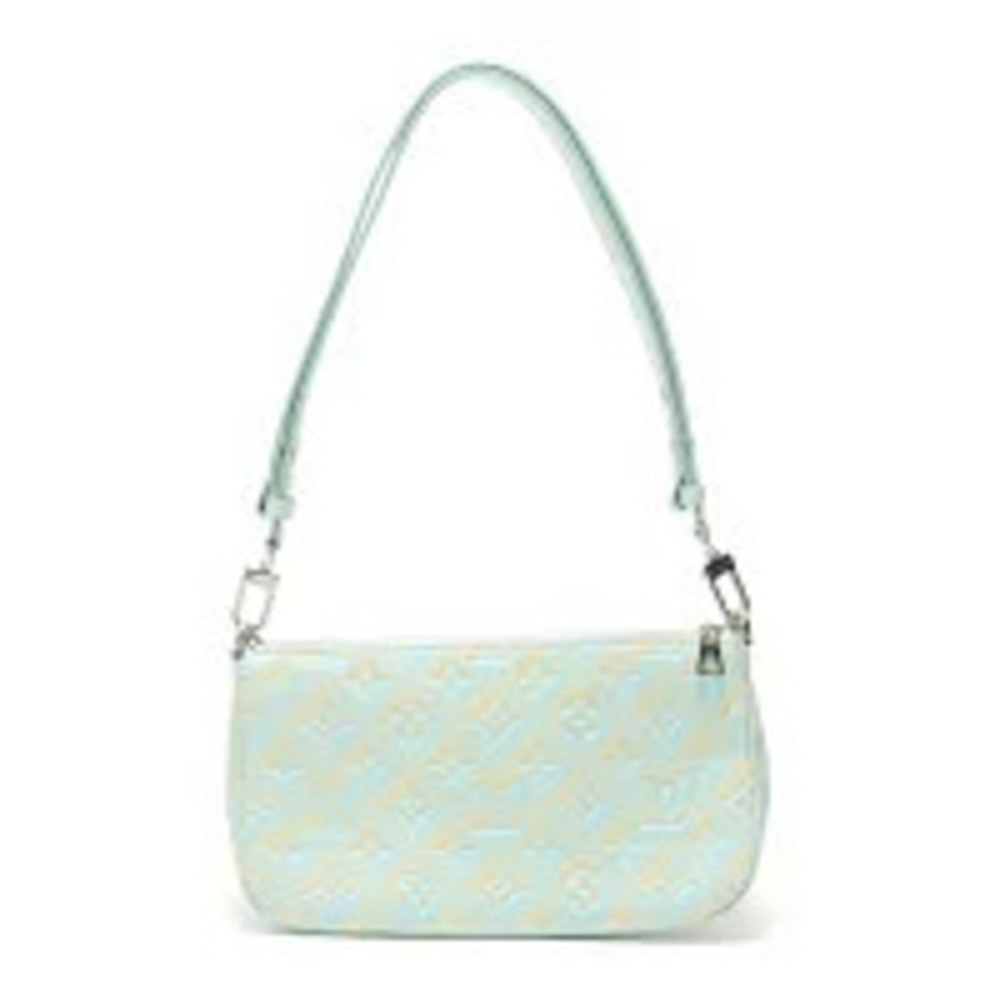 Louis Vuitton Monogram Empreinte Pochette Accessoires Shoulder Bag Blue